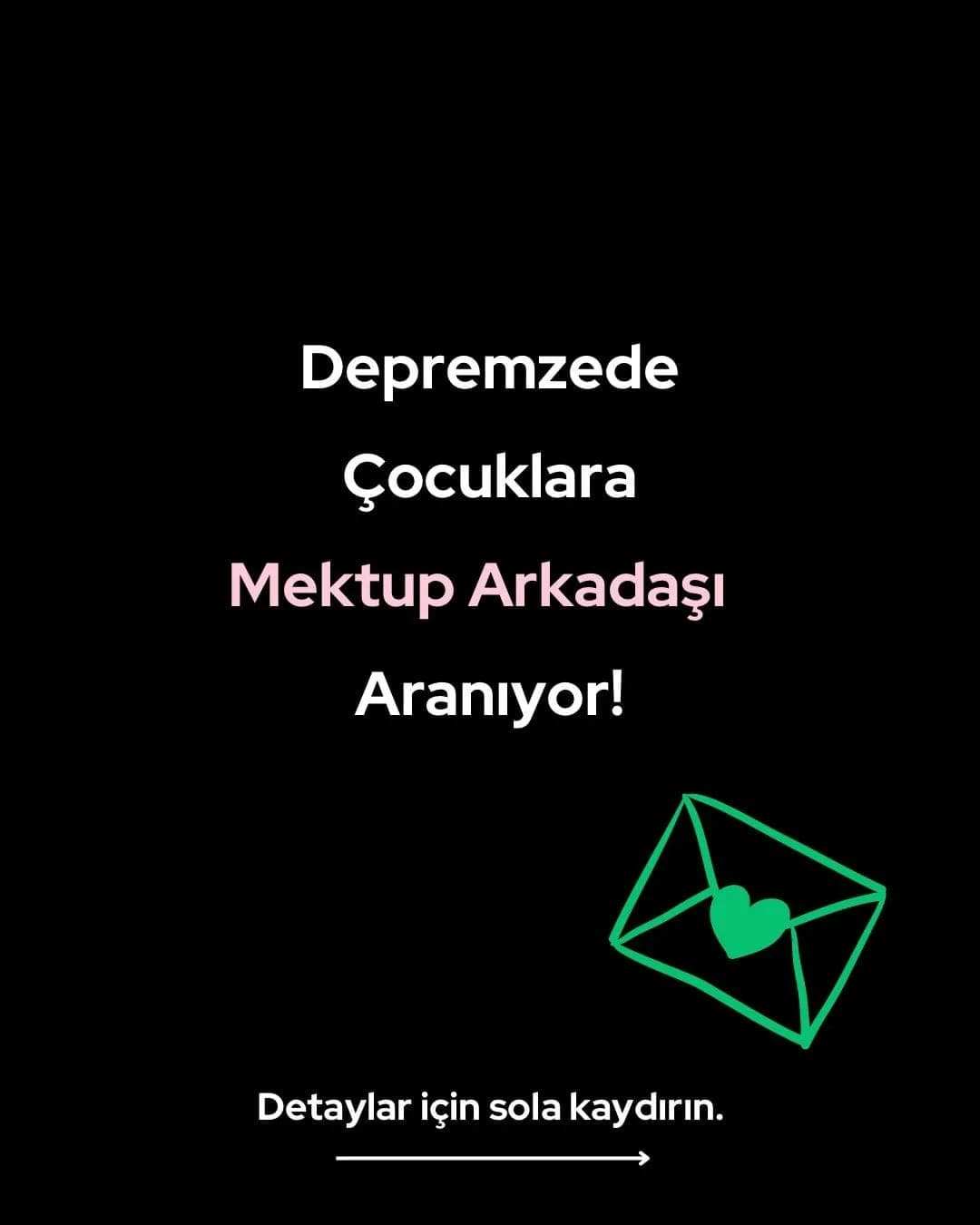 Depremzede Çocukların Yüzlerini Gülümseten ‘Mektup Arkadaşı’ Projesi
